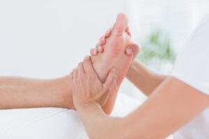 Fußzonen-Wellnessmassage